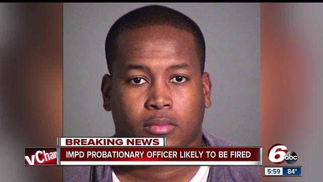 IMPD Probationary Officer arrested for domestic assault, termination process underway