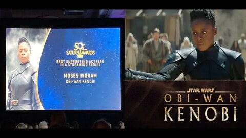 Star Wars REVA Actress Moses Ingram Awarded for Bad Acting at the Saturn Awards