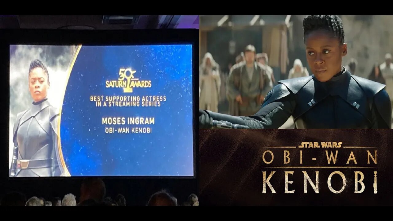 Star Wars REVA Actress Moses Ingram Awarded for Bad Acting at the Saturn Awards