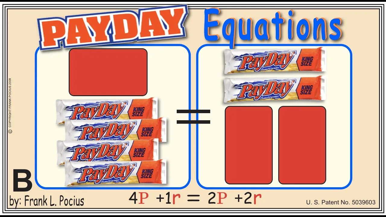 B2_PAYDAY(notation) 4P+1r=2P+2r _ SOLVING BASIC EQUATIONS _ SOLVING BASIC WORD PROBLEMS