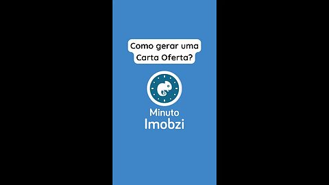 Como gerar uma Carta Oferta?