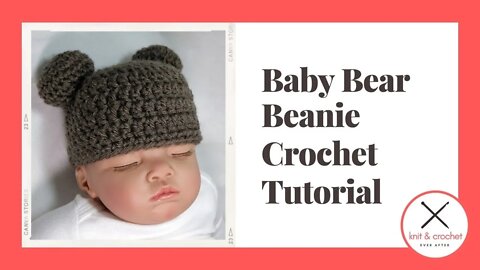 Baby Bear Beanie Free Pattern Workshop