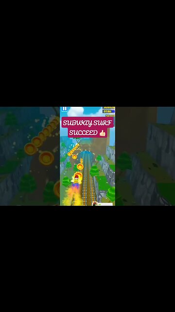 PLAY SUBWAY SURF FINALLY SUCCEED 👍🏻