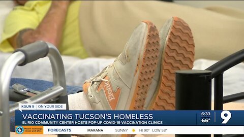 Tucson's homeless at forefront of new COVID-19 vaccine effort