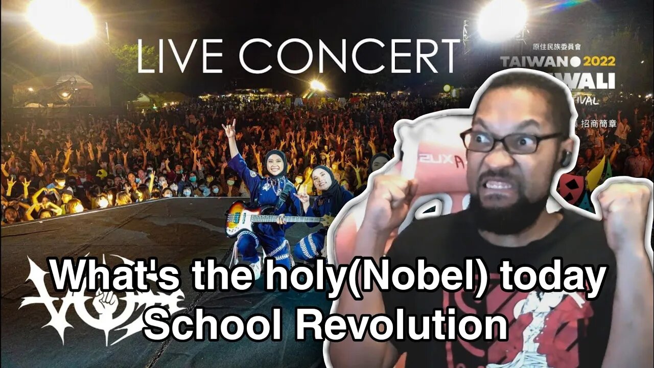 Voice of Baceprot (VOB) Pasiwali Festival Taiwan - What's the holy (Nobel) today| School Revolution