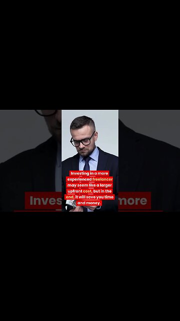 Why You Shouldn't Always Choose the Cheapest Freelancer for Your Web Design Project #shorts