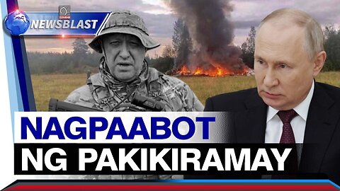 Putin, nagpaabot ng pakikiramay kasunod ng umano’y pagkamatay ng Wagner chief sa isang plane crash