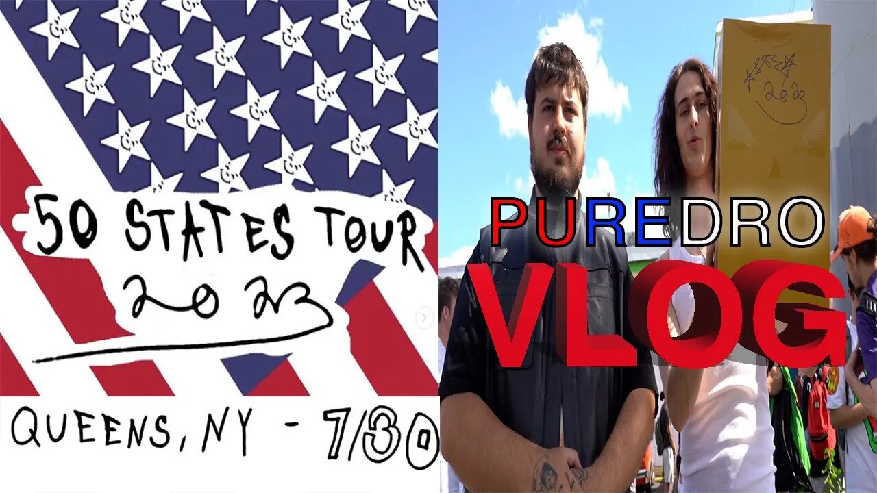 Asspizza 50 States Tour 7/30/23 Vlog (Queens, NY)