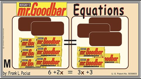 M1_vis mrGOODBAR X 6+2x=3x+3 _ SOLVING BASIC EQUATIONS _ SOLVING BASIC WORD PROBLEMS