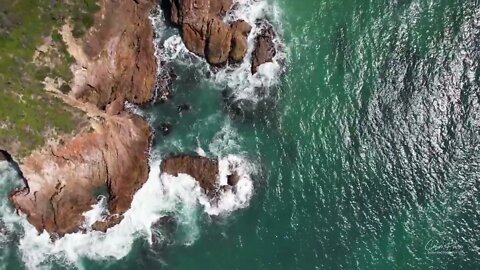 Mummy Rock Mallacoota 13 February 2022 by drone