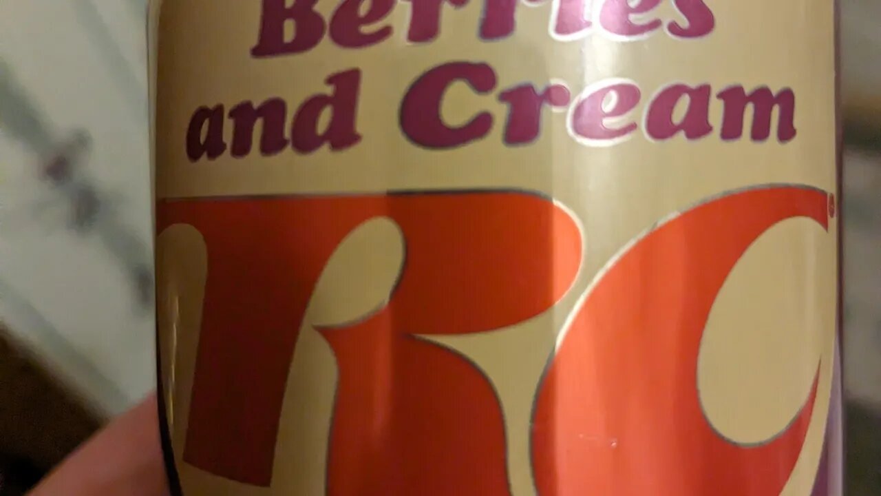 I Review R.C. Cola Berries and Cream!!!!