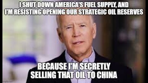 Biden sells our oil to China