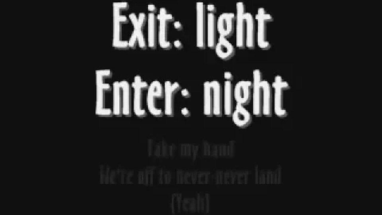 Metallica Enter Sandman lyrics 360p