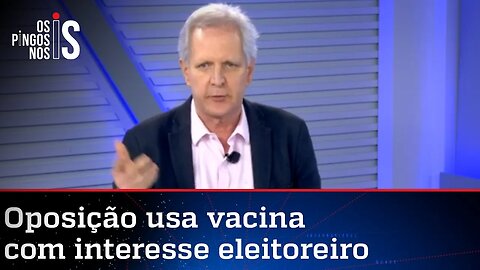 Augusto Nunes: PDT e PT querem vacinação na marra