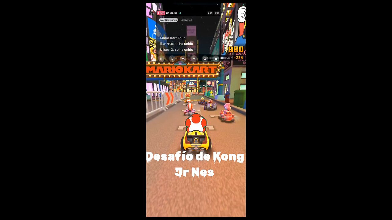 Desafío de Kong Jr Al Estilo de Nes !!!!