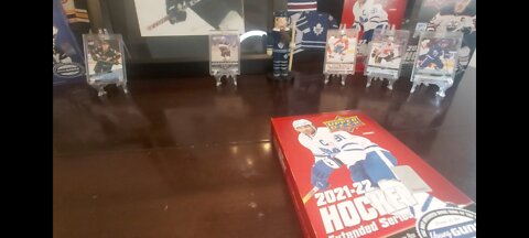 2021-22 Upper Deck Extented Hobby Box Opening #1