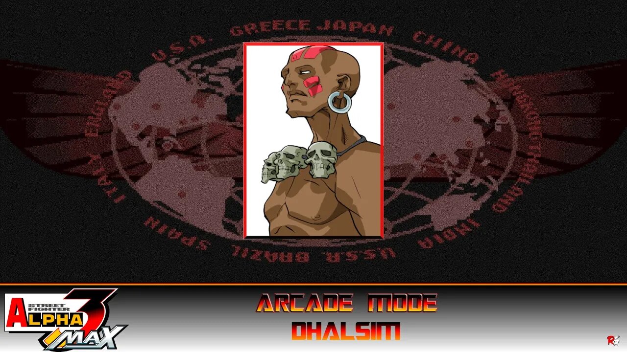 Street Fighter: Alpha 3 Max: Arcade Mode - Dhalsim