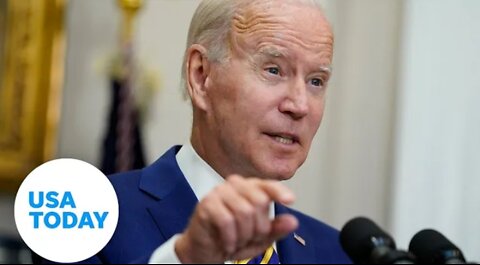 Biden slams tax cuts for rich when asked about student loan relief | USA TODAY 22