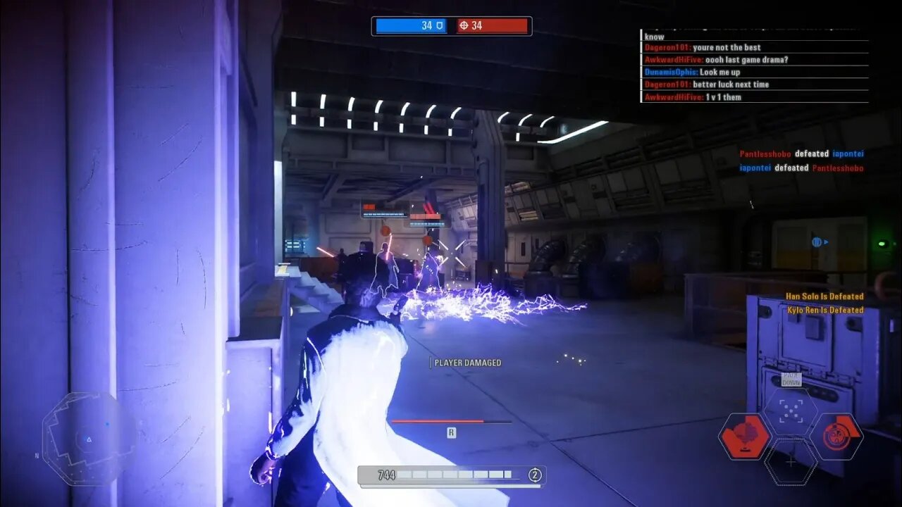 Lando 14,800 Score & 22 Eliminations - Heroes vs Villains Takodana MC85 Star Cruiser Battlefront II