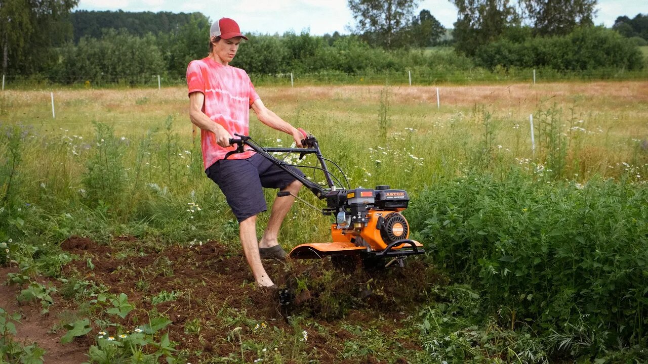 We got a Two Wheeled Tractor / Rotary Tiller