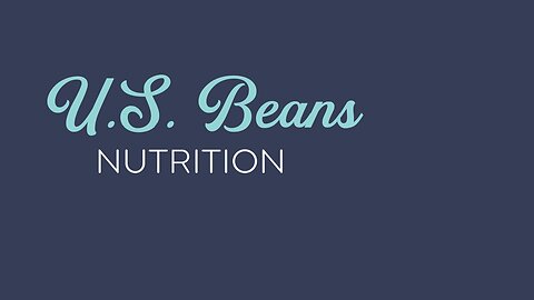 U.S. Dry Beans: Superfood & Sustainability