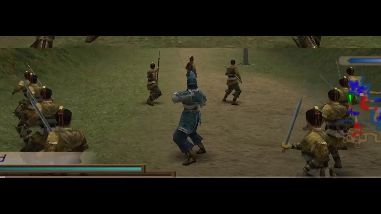 Dynasty Warriors 3 Allied forces Guard Gameplay