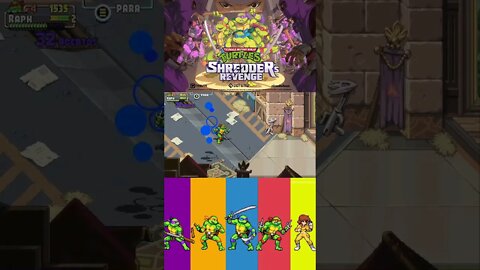 ✅TARTARUGAS NINJAS CORTES #64 - FASE 11