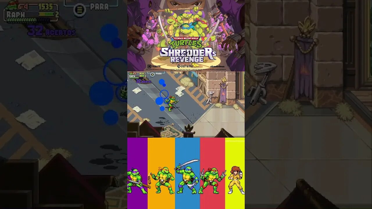 ✅TARTARUGAS NINJAS CORTES #64 - FASE 11