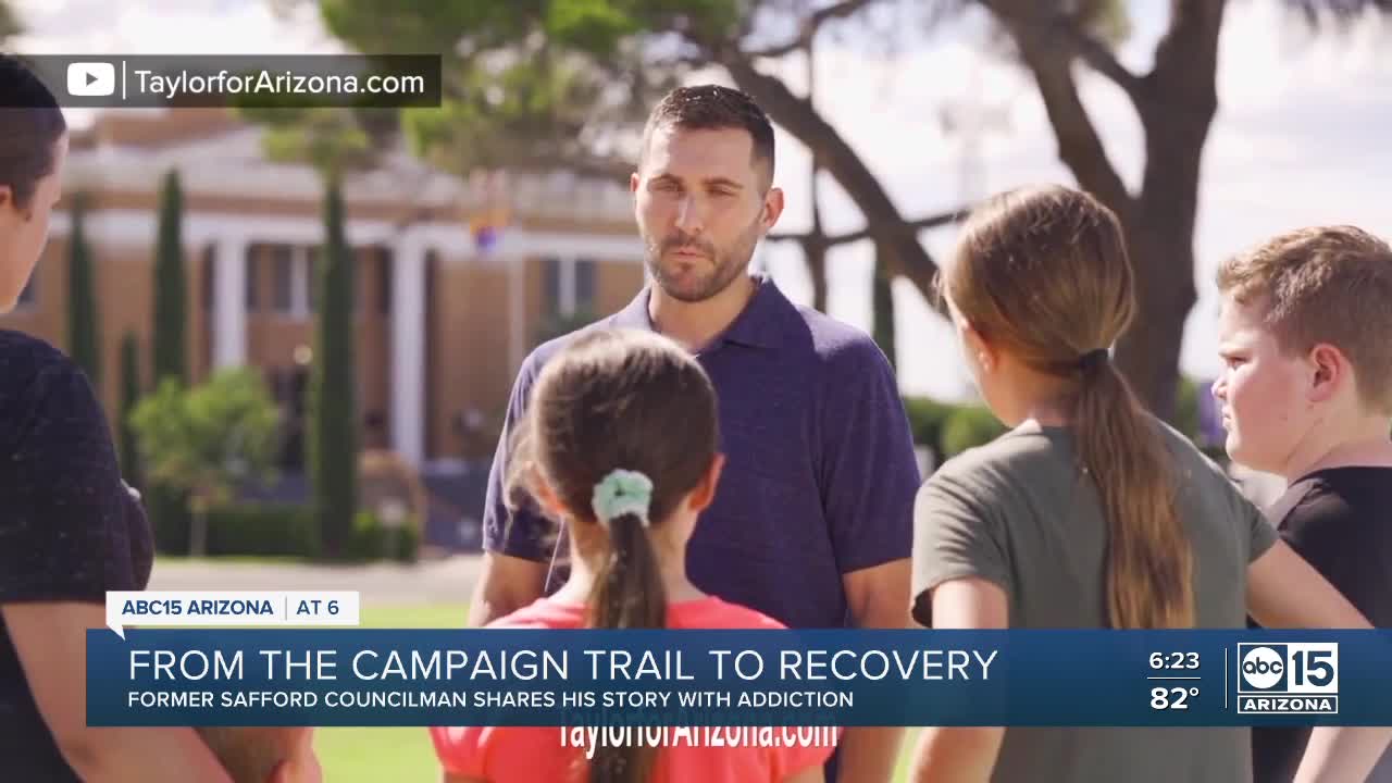 From the campaign trail, to recovery for Chris Taylor