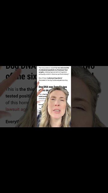 More dog foods found to have unlisted ingredients including DOG 😵