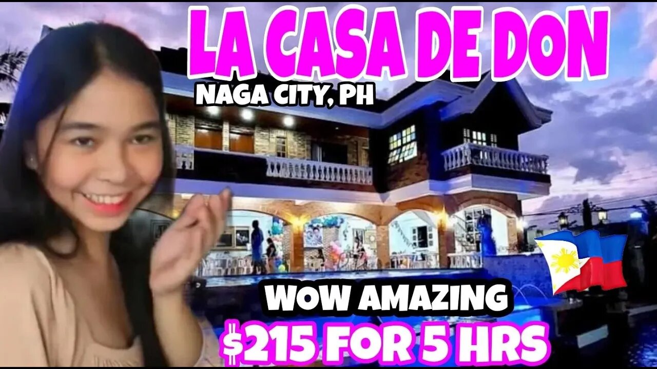 Amazing Venue - $215 for 5 hours || Party at LA CASA DE DON, Naga City Philippines