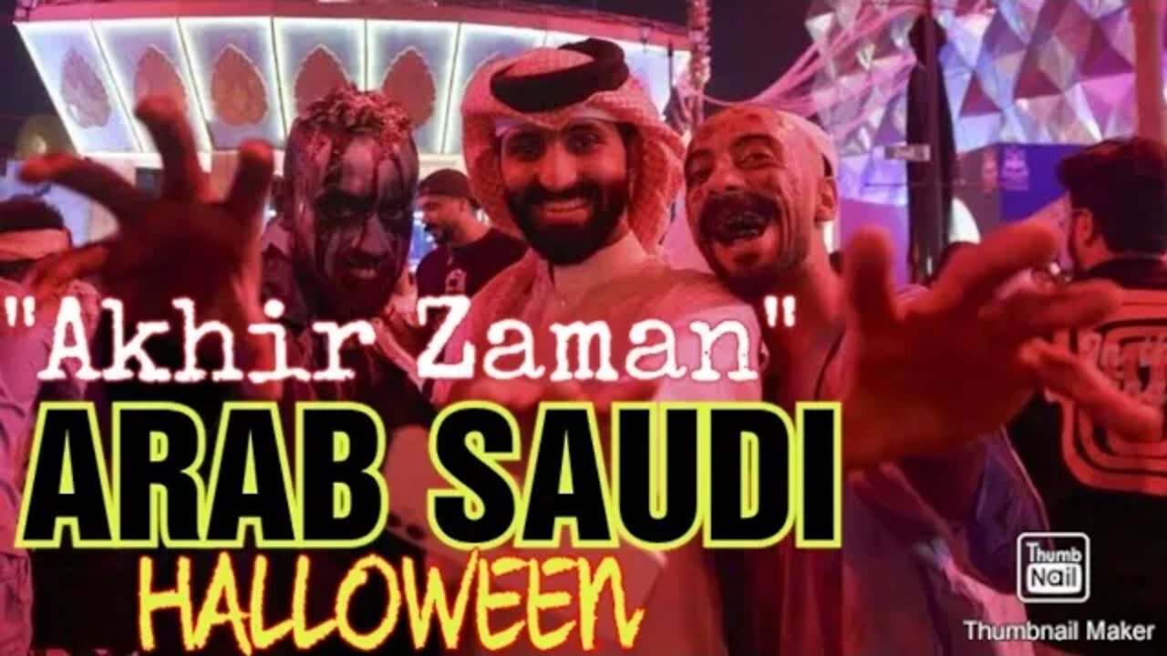 GEGER!!!! ARAB SAUDI MERAYAKAN HALLOWEEN UNTUK PERTAMA KALINYA, (TANDA AKHIR ZAMAN??!!!)