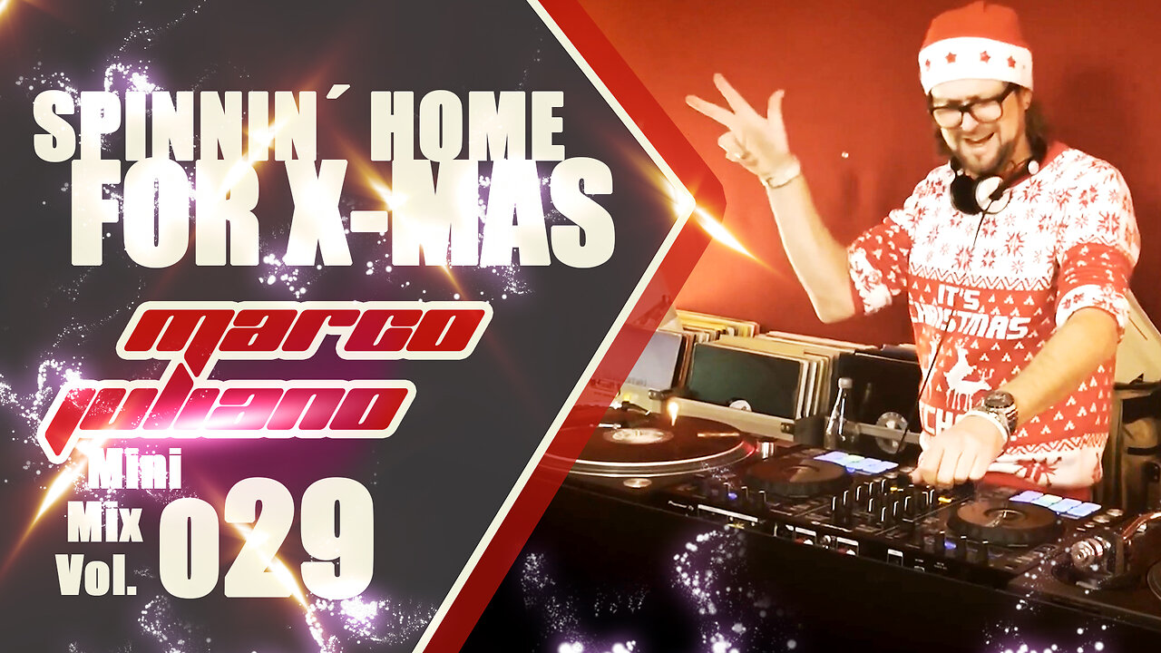 029 | SPINNIN´ HOME FOR X-MAS | Marco Juliano Mini Mix Series | Vinyl Only