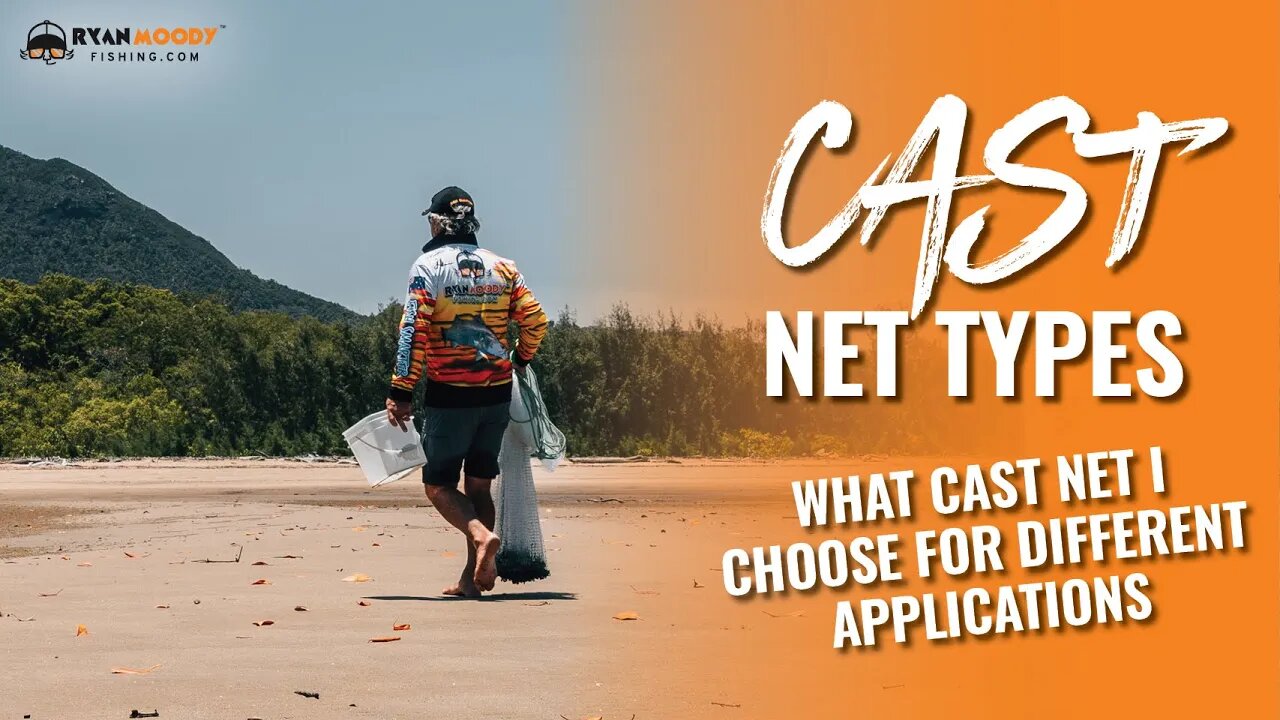 CAST NET TYPES. What cast net I choose for different applications to catch my live bait fast.