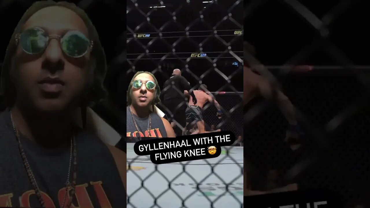 Jake Gyllenhaal UFC 285 Movie KO MMA Fighter #ufc285 #nftarttalk #movies