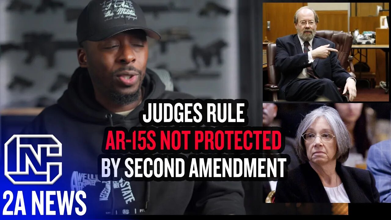 Federal Judges Rule AR-15s Are Not Protected By The Second Amendment