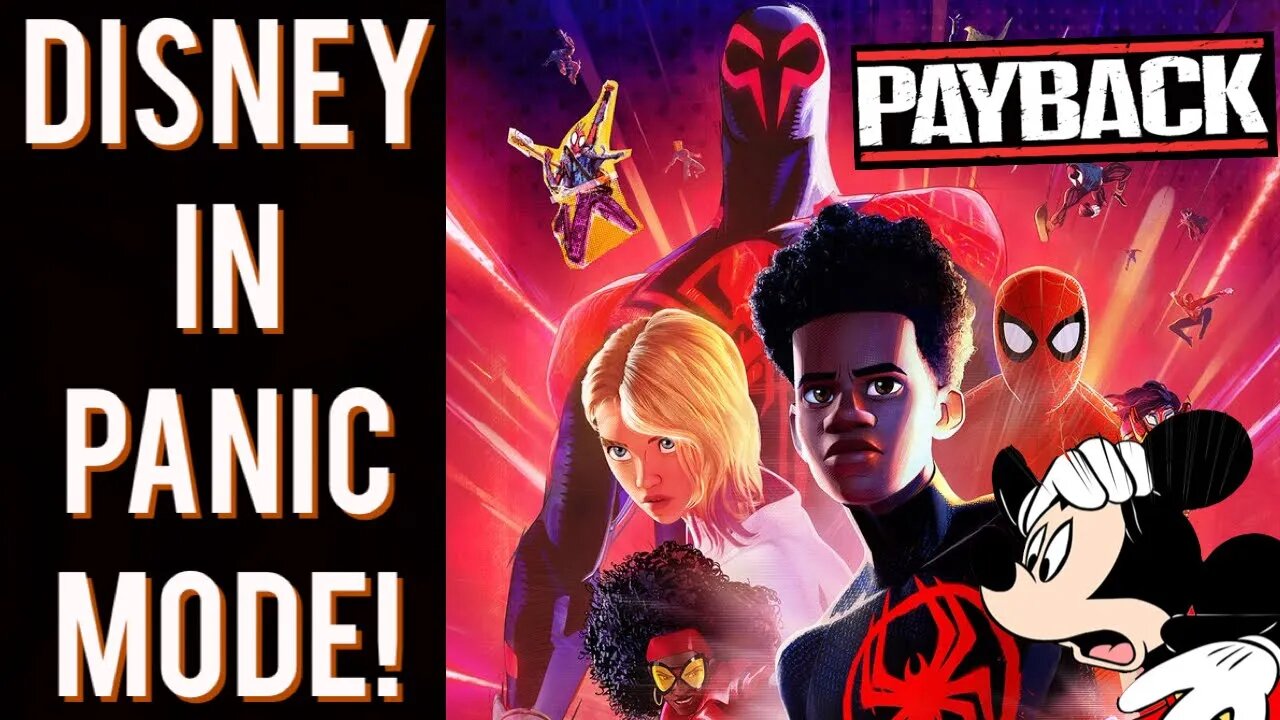 Disney SCRAMBLES to fix damage from Spider-Man Across the Spider-Verse! Fires MULTIPLE people!