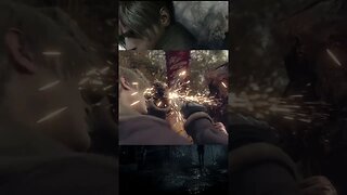 Medindo forças Motosserra RESIDENT EVIL 4 Remake #shorts