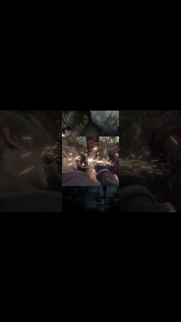 Medindo forças Motosserra RESIDENT EVIL 4 Remake #shorts