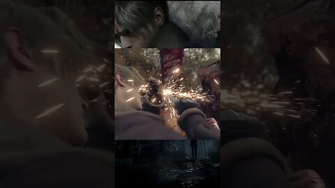 Medindo forças Motosserra RESIDENT EVIL 4 Remake #shorts