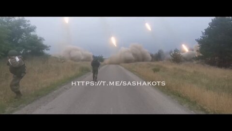 Rocket artillery continues to drive the AFU from the forests outside Seversk (volume warning)