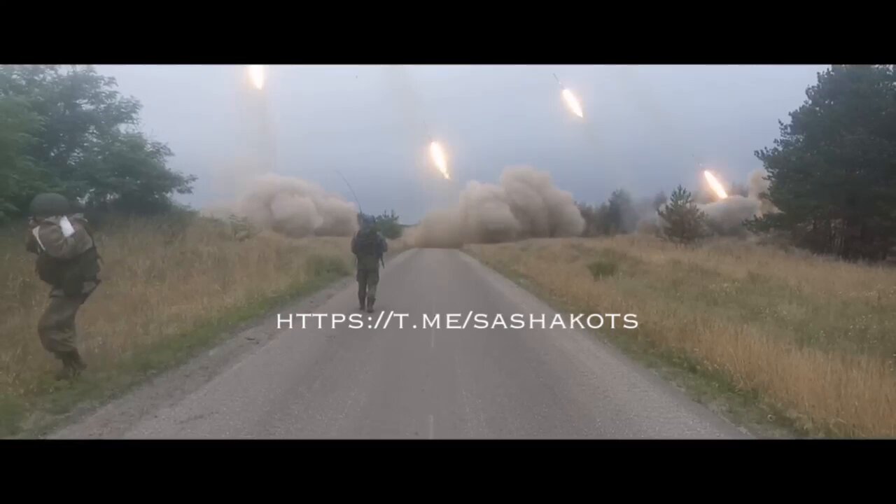Rocket artillery continues to drive the AFU from the forests outside Seversk (volume warning)