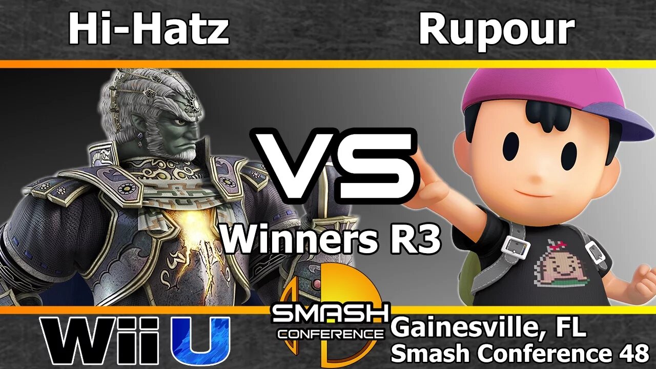 Hi-Hatz (Ganon) vs. Rupour (Ness) - Winners R3 - SC48