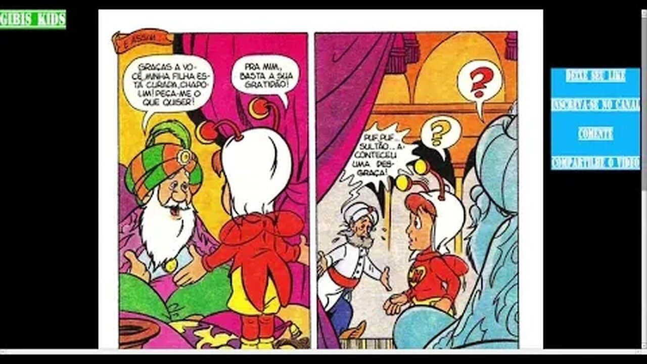 Chapolin Em A Tulipa Roxa [Pause o Vídeo Caso Não Consiga Ler]