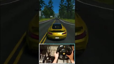 Full sending (top-speed) the Mercedes-Benz AMG GT in The Crew 2 #shorts