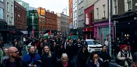 Irish Palestinian Solidarity March, Dublin 2 18/11/23