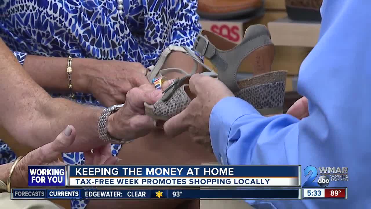 Tax-free week promotes shopping locally