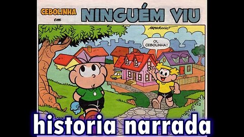 Cebolinha em-Ninguém viu | Gibis do Rapha