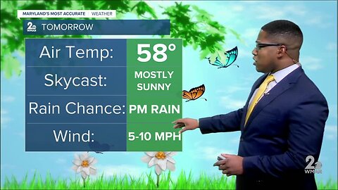 WMAR-2 News Weather at 11