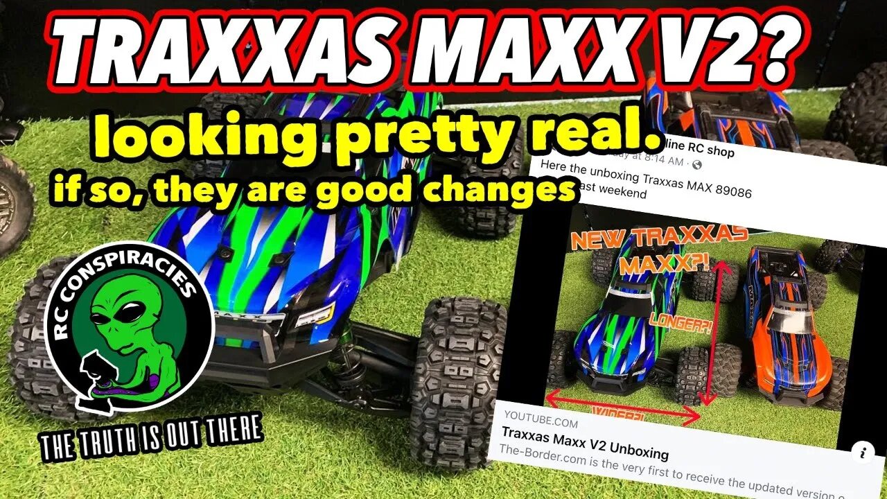 Is A NEW Traxxas Maxx V2 Coming Soon? The Evidence Looks Legit And More Than A New Paint Scheme